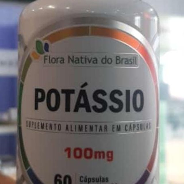 CAPSULAS DE POTASSIO FLORA NATIVA DO BRASIL